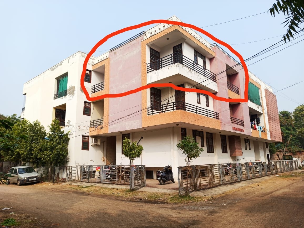 3 BHK Semi Furnished Flat for Rent Near Vivek Vihar Metro-Vivek Vihar Metro Station-Jaipur